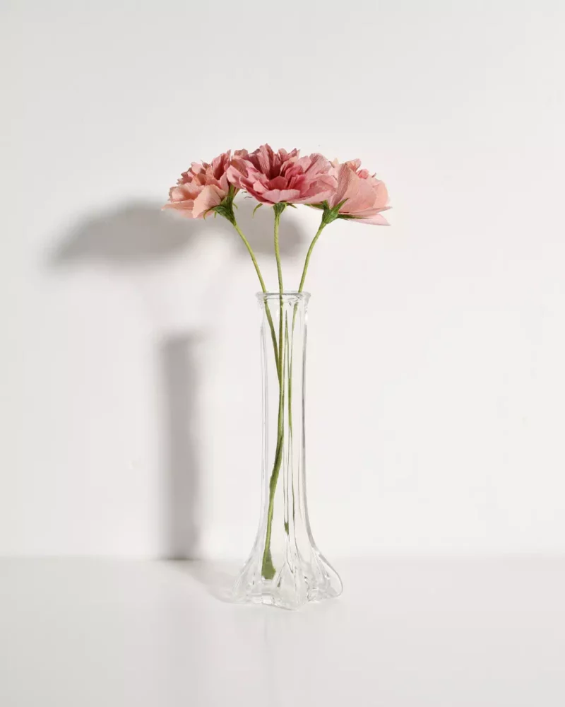 Trio Rosé – Œillets en papier – Image 2