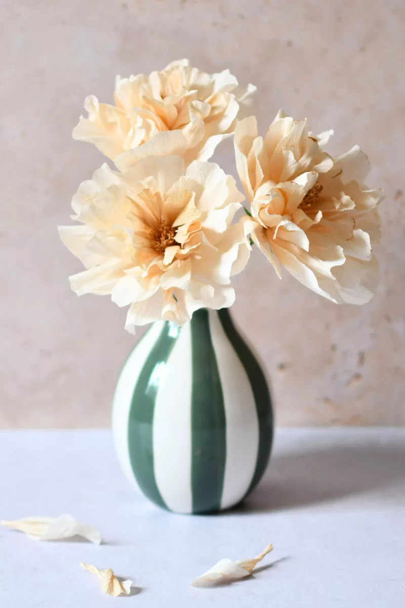 Bouquet pêche de coton – Image 6