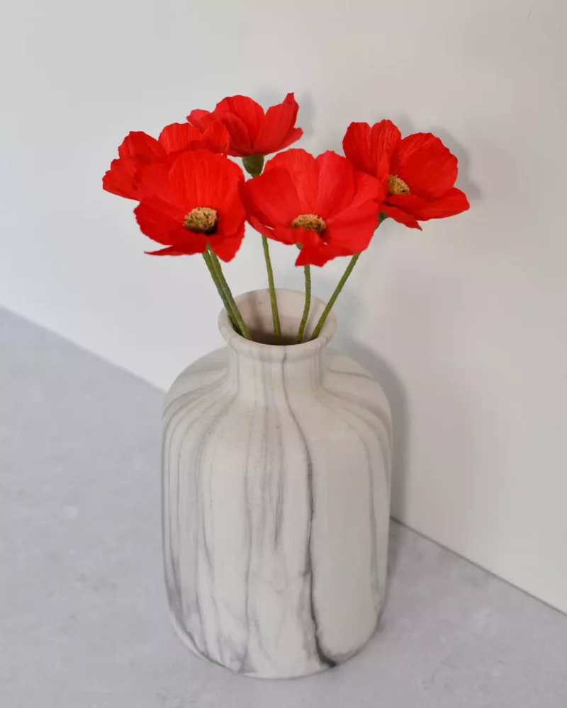 Bouquet de cosmos rouge – Image 4