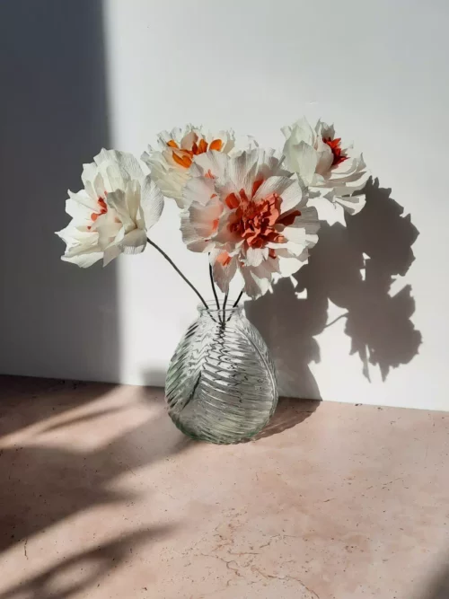 Bouquet en papier nuage d'agrumes