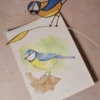 Vitrail Mésange bleue