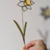 Vitrail Fleur Narcisse