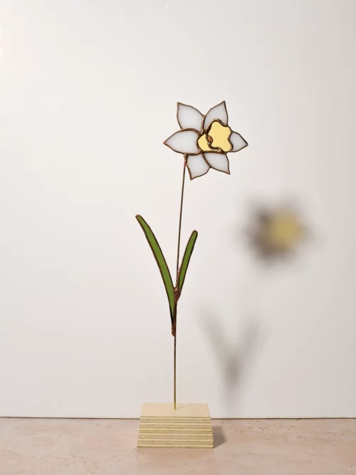 Vitrail Fleur Narcisse