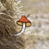 Vitrail Champignon chapeau de sorcière - Le Mini